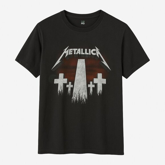 metallica Tops - Metallica Graphic Band Tee – Size XL – Preloved